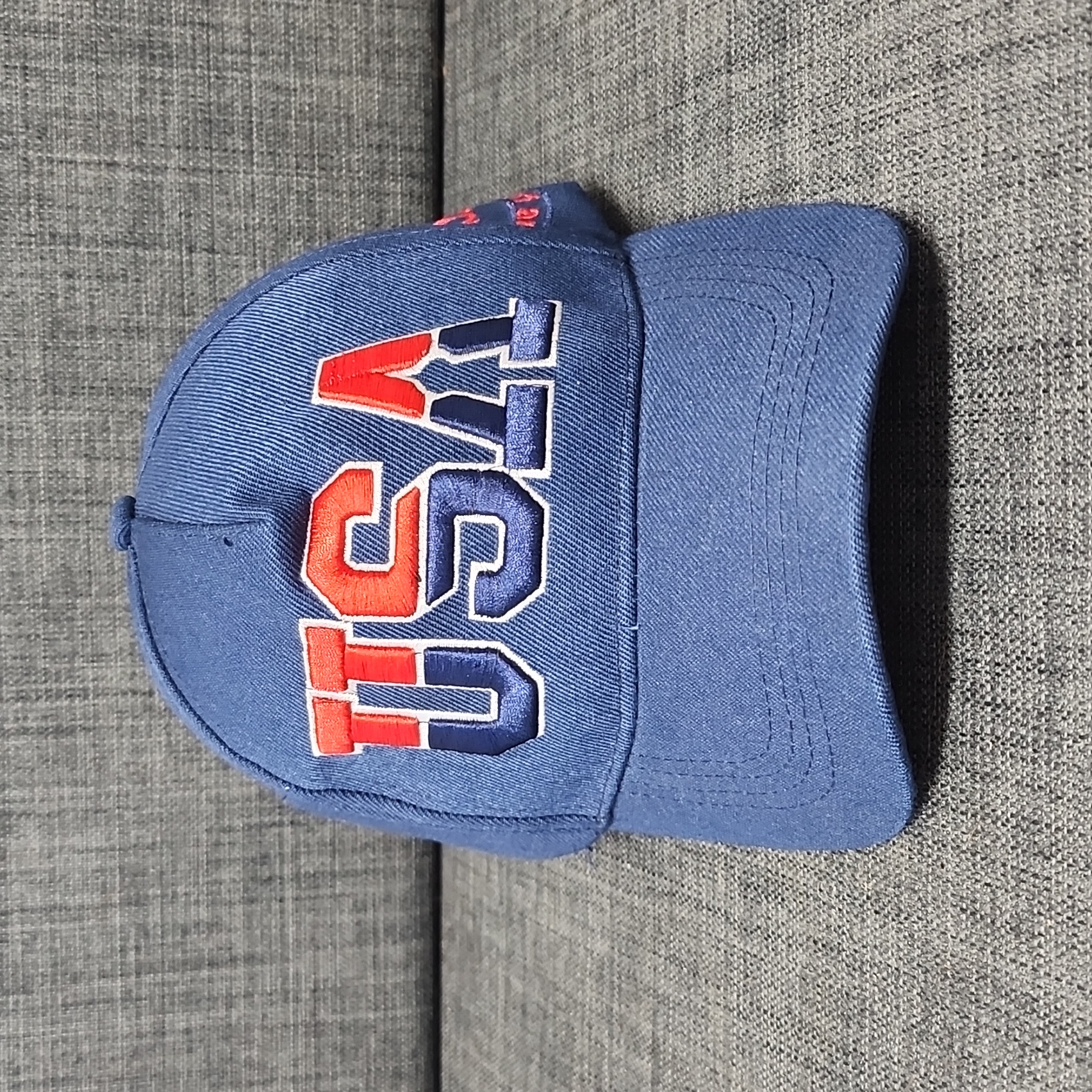 Usa Hat Cap Strap Back August Sportswear